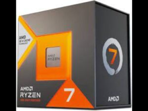 AMD CPU Desktop Ryzen 7 8C/16T 7800X3D (5.0GHz Max, 104MB,120W,AM5) box, with Radeon Graphics - Image 2