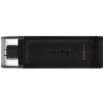 Kingston FD 64GB USB-CUSB 3.2 Gen 1 speedsPortable and simple design