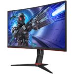 Monitor 27'' AOC C27G2ZU/BK Black-Red VA 16:9 1920x1080 240Hz 1ms 300 cd/m2 3000:1 HDMI*2 DP - Image 2