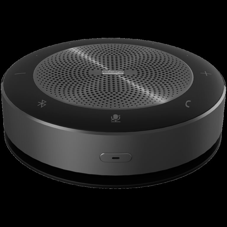 Prestigio Solutions VCS Speakerphone Alpha: 5W 6 mic 5m (Radius) Wireless charging Connection via USB