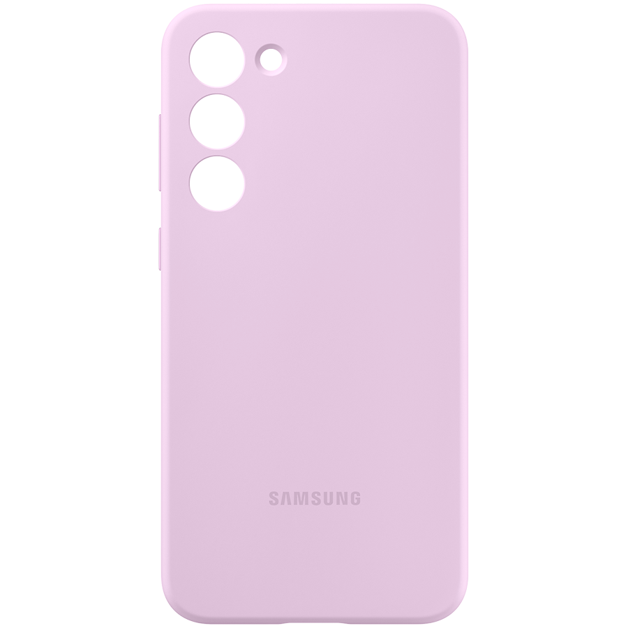 230206150010390768 Samsung Galaxy S23+ Silicone Case Lilac (smartphone not included) - Image 1