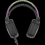 CANYON Darkless GH-9A RGB gaming headset with Microphone Microphone frequency response: 20HZ~20KHZ  ABS+ PU - Image 4