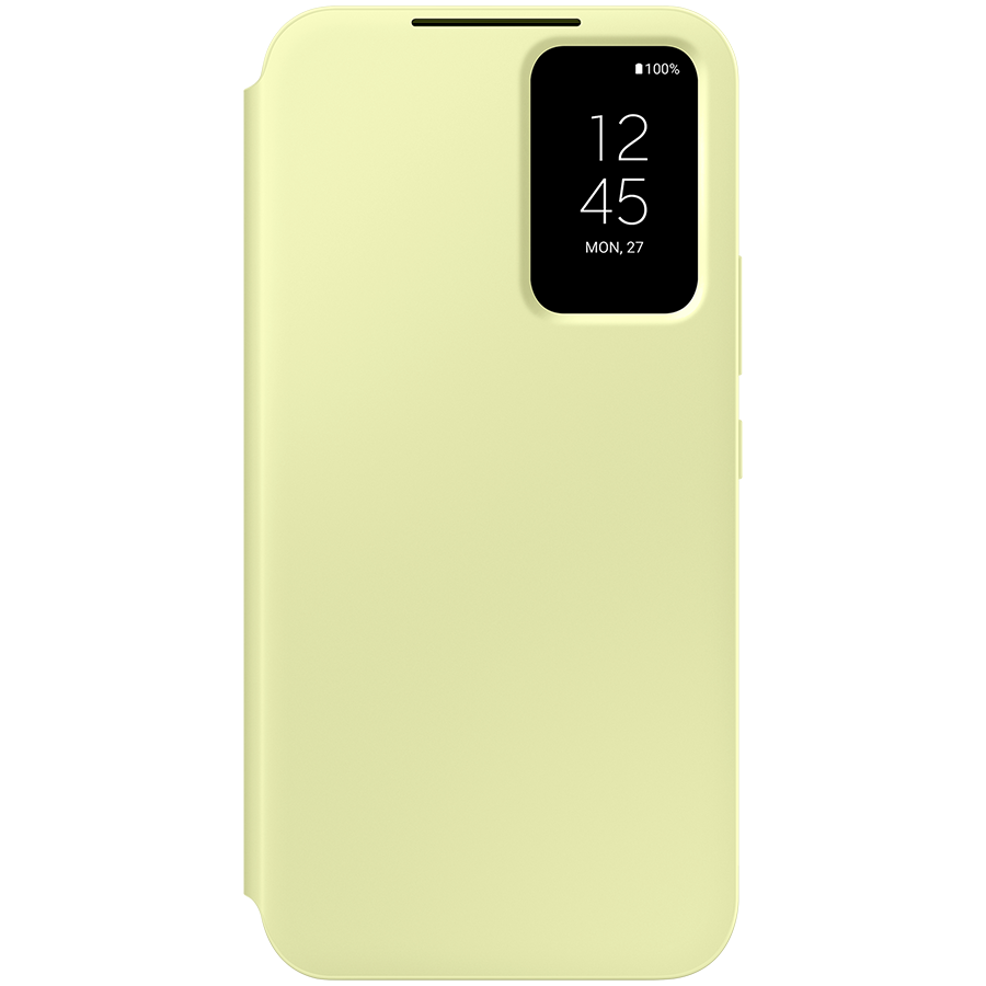 230426160019071711 Samsung Galaxy A54 Smart View Wallet Case Lime - Image 1