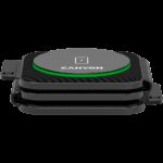 CANYON WS-305 Foldable 3in1 Wireless charger with case touch button for Running water light Input - Image 3