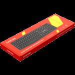 CANYON Wired Keyboard 104 keys USB2.0 Black cable length 1.3m 443*145*24mm 0.37kg Adriatic - Image 3