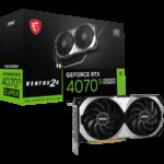 MSI Video Card NVIDIA GeForce RTX 4070 Ti SUPER VENTUS 2X 16G OC (16GB GDDR6X/256bit