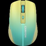 CANYON MW-44 2 in 1 Wireless optical mouse with 8 buttons DPI 800/1200/1600 2 mode(BT/