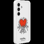 Samsung Galaxy S24 Flipsuit Case White (includes White Keith Haring plate) - Image 4