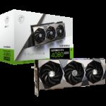MSI Video Card NVIDIA RTX 4080 SUPER 16GB SUPRIM X (16GB GDDR6X/256bit PCI-E Gen4 3x