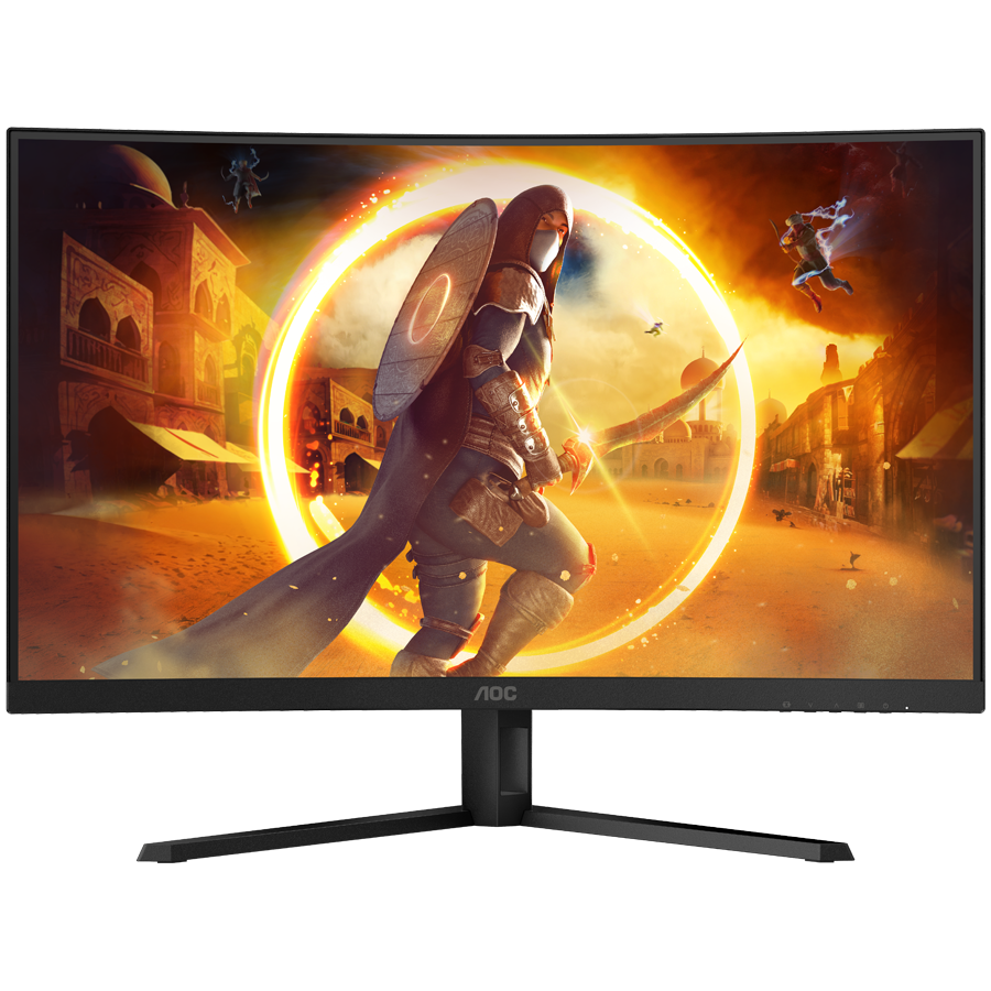 240812160027578264 AOC Monitor Gaming CQ32G4VE Curved 31.5” FAST VA 16:9 2560x1440 180Hz 0.5ms 300 cd/m2 - Image 1