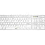 Genius SlimStar 126 tastatura  USB veza, low-profile tipke, bijela-white