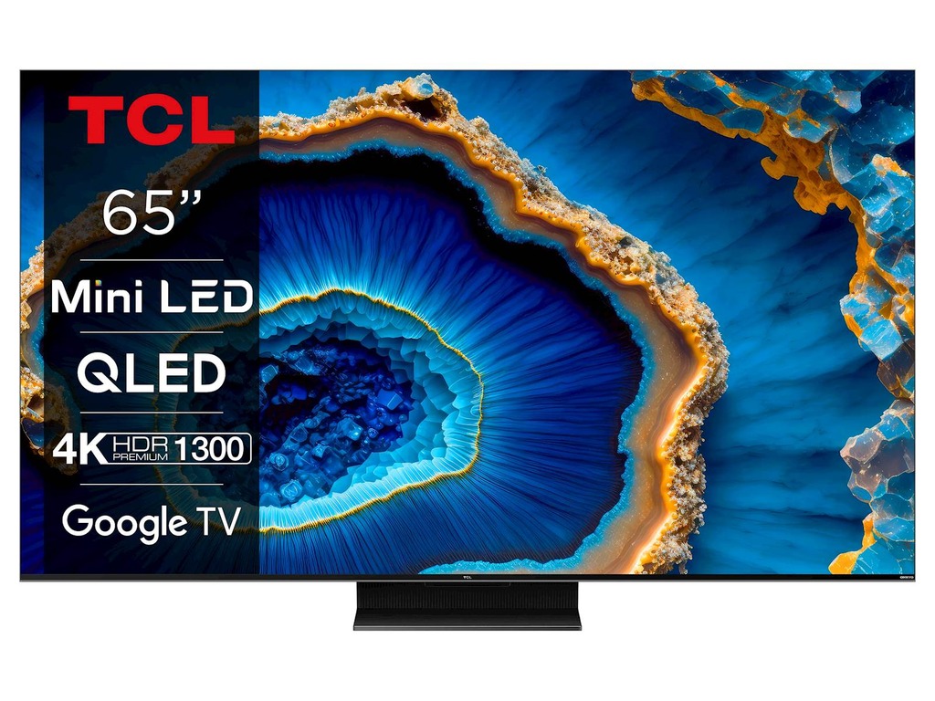 65C805_240206040207299 TCL 65"C805 QD-Mini LED 4K TVGoogle TV; DMI 2.1 ALLM 144Hz;144Hz Motion Clarity Pro; Dolby Atmos - Image 1