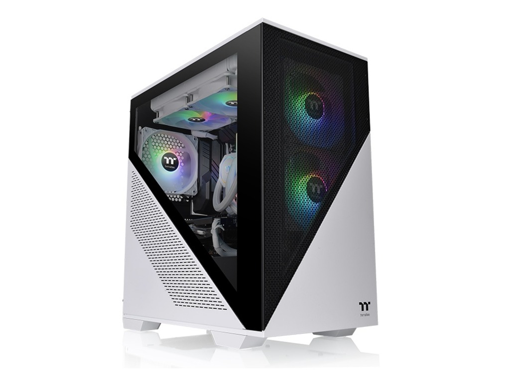 CA-1S4-00S6WN-00_230616120646052 Thermaltake Divider 170 Snow ARGB, Micro case, 2x 120mm ARGB PWM fan - Image 1