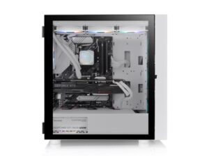 Thermaltake H570 TG ARGB Snow Mid tower, tempered glass, 3x 120mm ARGB Lite fan - Image 3