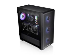 Thermaltake S250 TG ARGB Mid tower case, tempered glass4x CT120 ARGB Sync Fans,Mesh front panel - Image 4