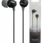 Sony slušalice EX-15 crne,In-Ear, mikrofon
