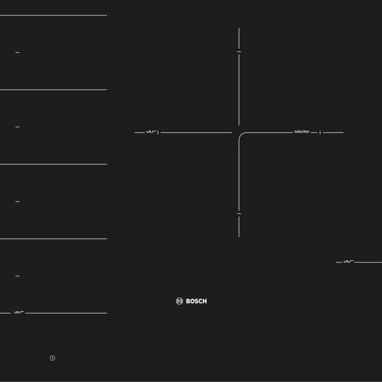 BOSCH indukcijska ploča Serie 8|, 80 cm, bez okvira, FlexIndZone, DirectSelect Premium, ES
