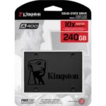 Kingston A400 240GB SSD, 2.5 7mm, SATA 6 Gb/s, Read/Write: 500 / 350 MB/s - Image 2