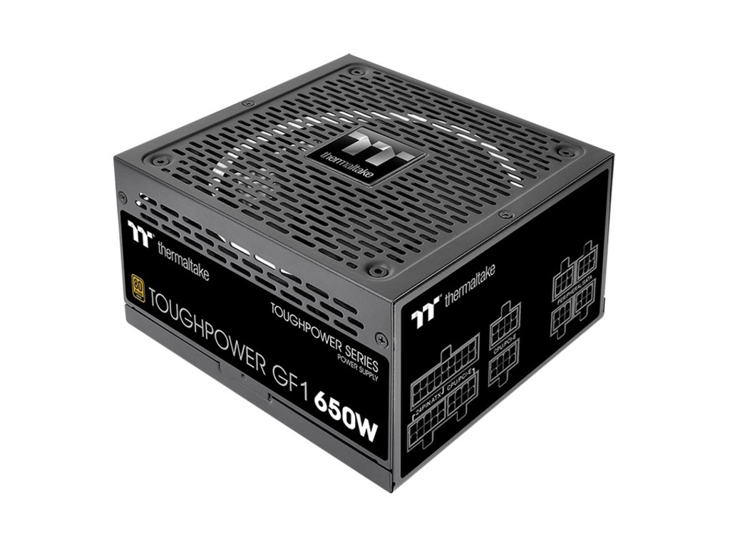 TPD-0650FNFAGE-1_230616010614141 Thermaltake PSU GF1 650w Fully modular, non light, Full range, Analog, 80+ Gold - Image 1