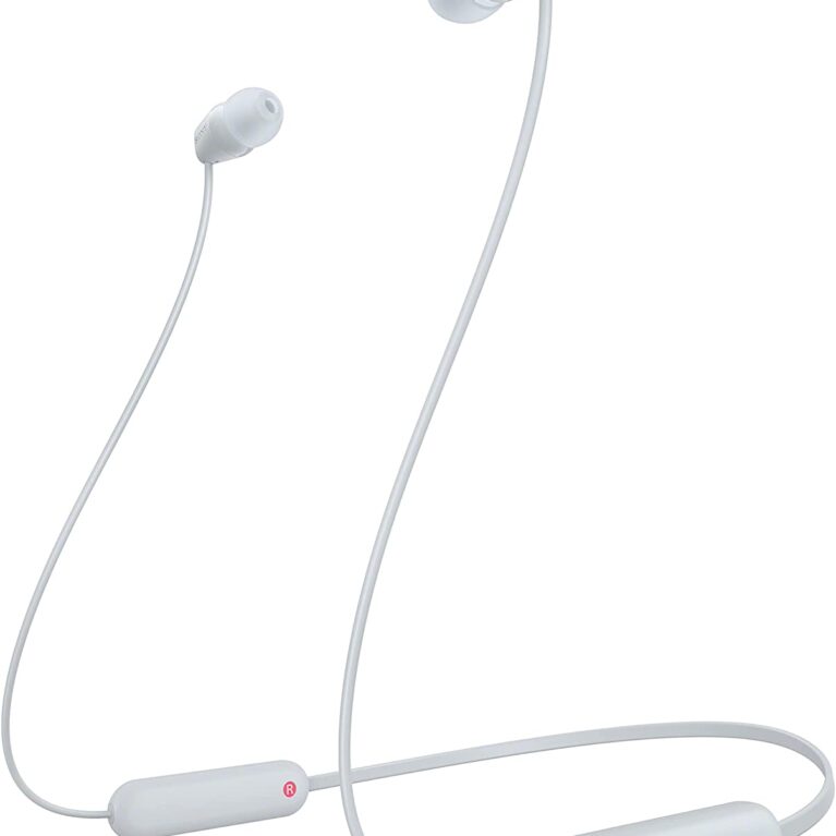 Sony slusalice WIC100, bijelein-Ear; Bluetooth; sa mikrofon