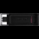 Kingston FD 256GB USB-CUSB 3.2 Gen 1 speedsPortable and simple design