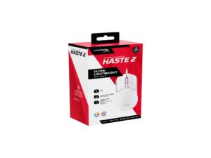 HyperX Pulsefire Haste 2 WGaming Mouse (White) - Image 13