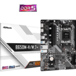 ASROCK MB B650M-H M.2+AMD B650, AM5, 2xDDR5, 2xM.24xSATA, HDMI, DP, microATX