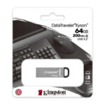 Kingston FD 64GB DTKN USB3.2DataTraveler KysonStylish Capless Metal Case,200MB/s read - Image 7