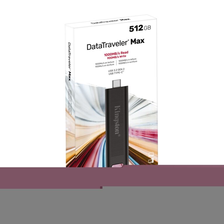 Kingston FD 512GB USB-CDataTraveler MAX R/W:1000/900MBs