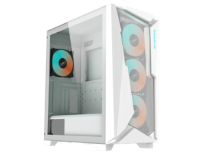 Gigabyte CASE C301G White 3xARGB fans(1xRear; 3xFront)GPU H : 400mm; Dust filter