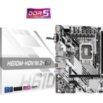 ASROCK MB H610M-HDV M.2+ D5Intel H610;2xDDR5;VGA,HDMI,DPmicro ATX