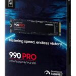 Samsung SSD 990 PRO 4TB NVMe M.2,PCIe Gen 4.0 x47450MB/s read,6900MB/s write