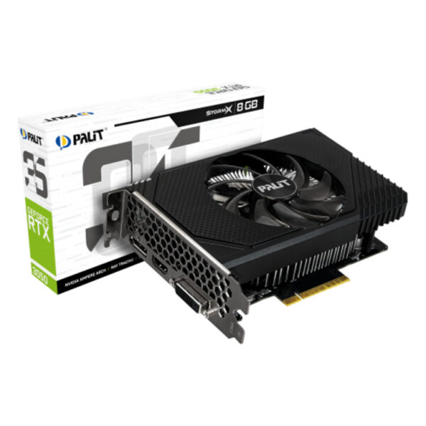 PALIT VGA RTX 3050 StormX nVidia GeForce RTX 30508GB GDDR6 128bit;DVI,HDMI,DP