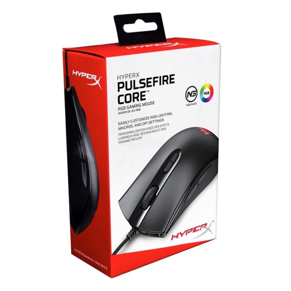 HyperX Pulsefire Core Black Gaming Mouse Black