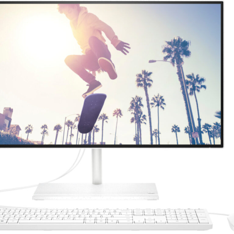 HP 24-cb1059ny All-in-One PC23,8" non touch,1215U,8Gb,512GB,FreeDOS,Bijeli, 3 godine garancije
