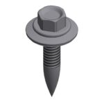 Ss thin sheet screw 4,5x25mm