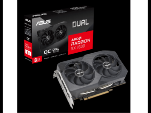 ASUS VGA DUAL-RX7600-O8G-V2AMD Radeon RX 76008GB GDDR6 128bit;HDMI,3xDP