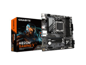 Gigabyte MB A620M Gaming X AM5; 4xDDR5; M.2, 4xSATA;8xUSBHDMI, DP,  mATX - Image 2