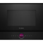 BOSCH mikrovalna Serie 8| CRNA, 900W, Autopilot 7, 21L, Desno otvaranje, GB