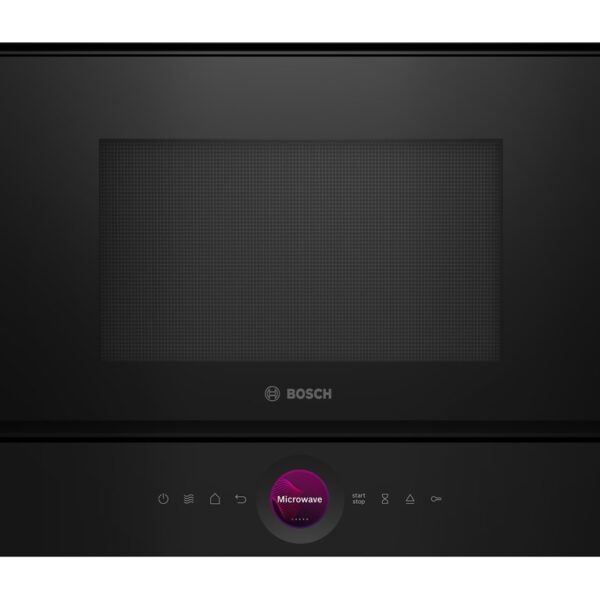 BOSCH mikrovalna Serie 8| CRNA, 900W, Autopilot 7, 21L, Desno otvaranje, GB