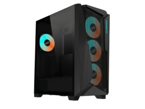 Gigabyte CASE C301G Black 3xARGB fans(1xRear; 3xFront )GPU H : 400mm; Dust filter