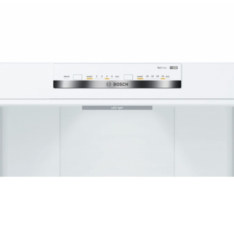 BOSCH Samostojeći Serie 4|No Frost, 203 X 60, INOX H:279L, Z:86L, 203CM, 39dB,