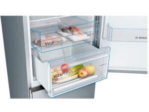 BOSCH Samostojeći Serie 4|No Frost, 203 X 60, INOX H:279L, Z:86L, 203CM, 39dB, - Image 2