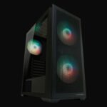 LC-Power Case Gaming 717B Meshwork_L Dark,2x 140mm fan, 1x 120 mm fan