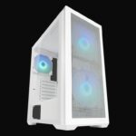 LC-Power Case Gaming 717W Meshwork_L Light, White,2x 140mm fan, 1x 120 mm fan
