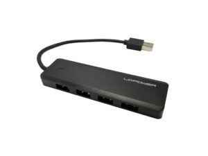 LC-Power USB Hub, 4x USB port USB 3.0, Plug n Play, A port - Image 2