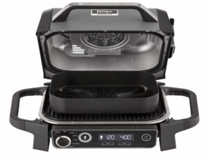 Ninja elektricni rostilj7 funkcija, tezina 10,18 kg.Woodfire tehnologija, do 75% manje masti - Image 4