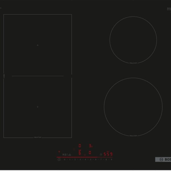 BOSCH indukcijska ploča Serie 6|, DirectSelect,CombiZone,SmartHoodAutomatic