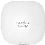 Aruba Instant ON AP22 Wi-Fi-65 GHz 802.11ax 2x2, 1.2 Gbps;2.4 GHz 802.11ax 2x2 574 Mbps