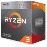 AMD CPU Desktop Ryzen 3 4C/4T 3200G (4.0GHz,6MB,65W,AM4) box, RX Vega 8 Graphics, with Wraith Stealth cooler - Image 2